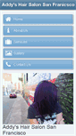 Mobile Screenshot of addyhairsalon.com